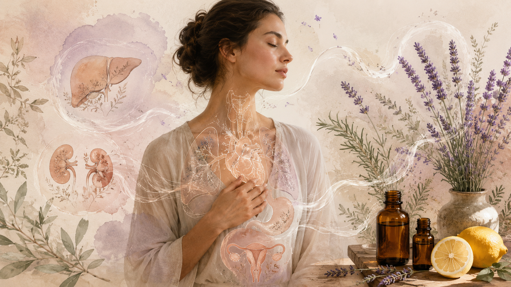 Emociones órganos y aceites esenciales: cómo acompañar lo que sientes en tu cuerpo