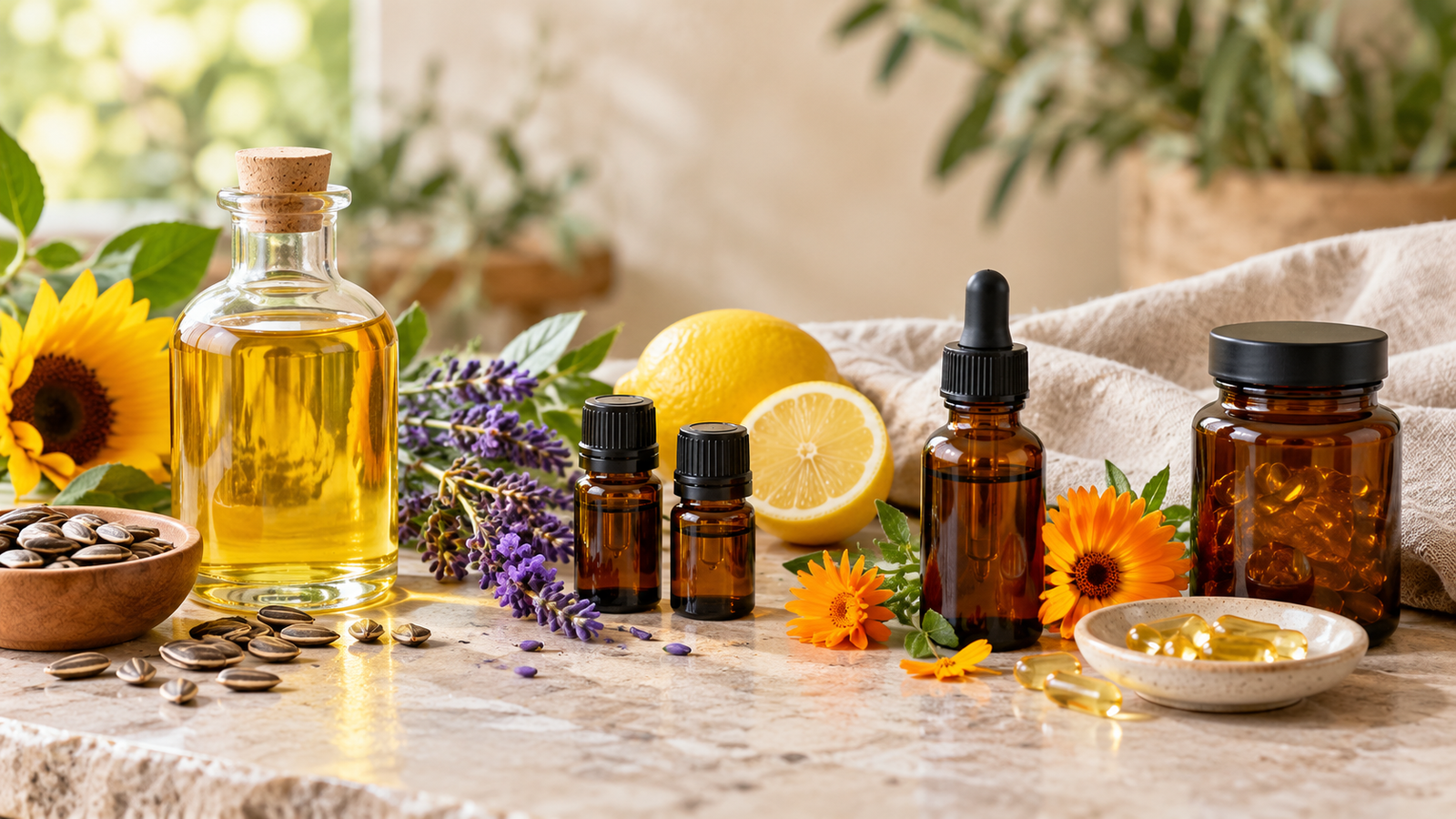 Aceite vegetal, esencial, extracto o suplemento: ¿Qué diferencia hay?